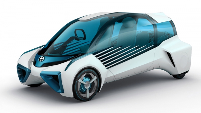 Toyota presenta su FCV Plus
