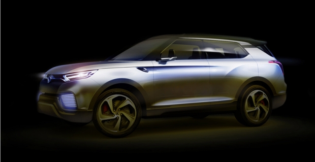 SsangYong presents XLV SUV Hybrid Conept at Geneva Auto Show