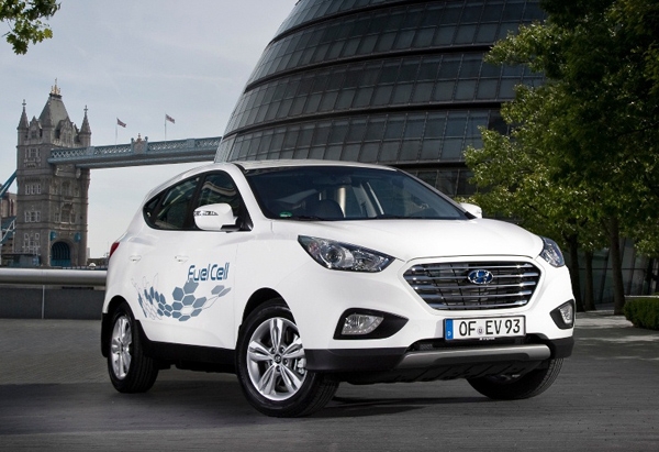 Hyundai con pila de combustible para la Comisión Europea