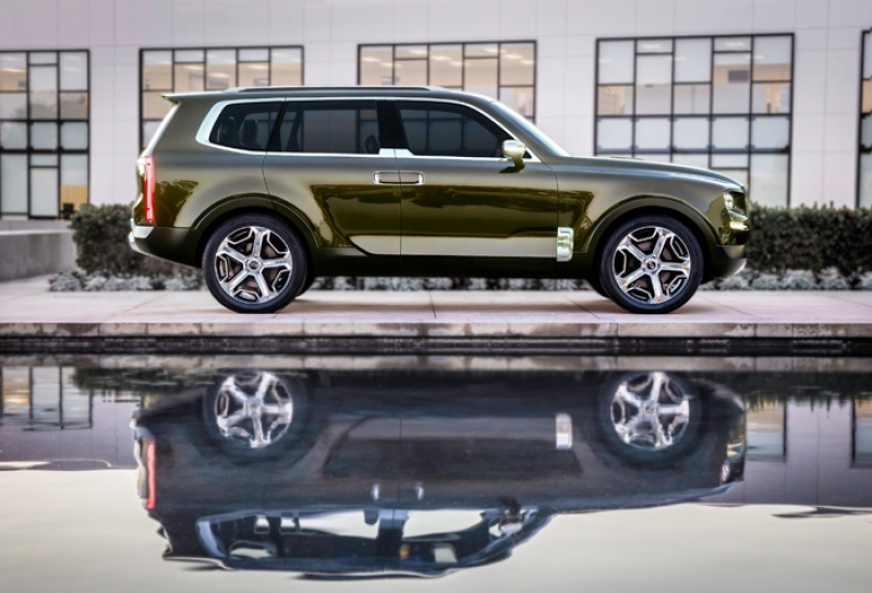 Kia Telluride fullsize SUV New Prestige Electric Car