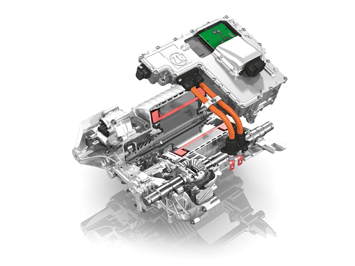 ZF Delivers Electric Drives New Prestige Electric Car