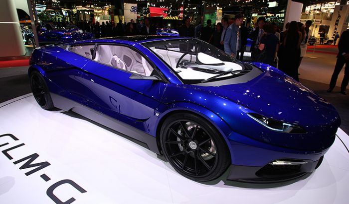 The EV Supercar GLM G4 unveiled