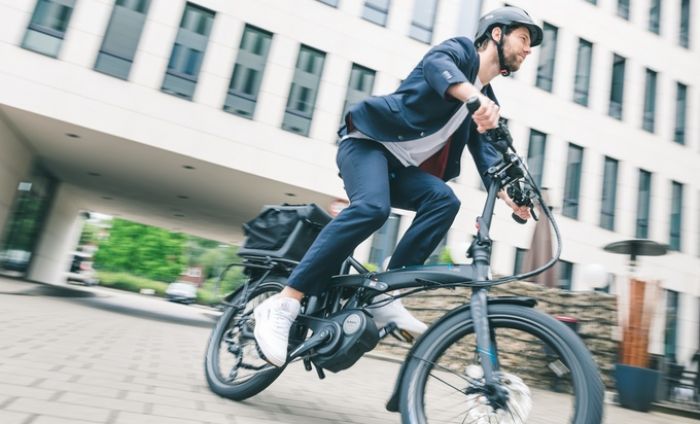 Tern Vektron una bicicleta eléctrica plegable