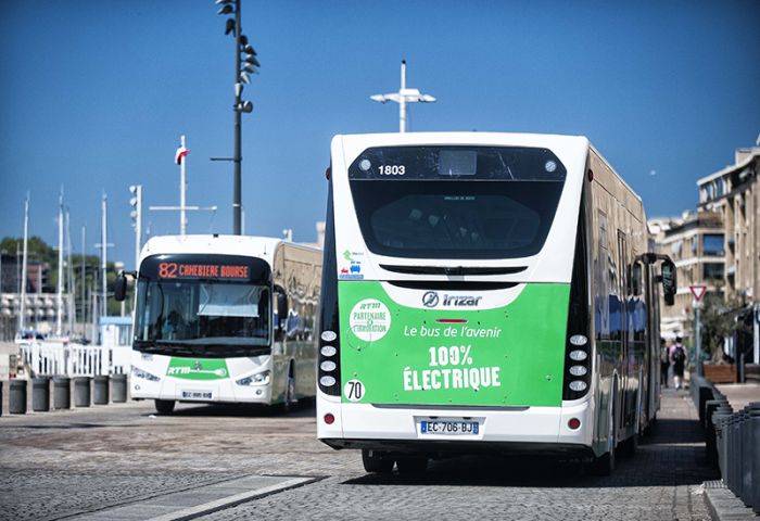 Irizar entregará 18 autobuses eléctricos articulados