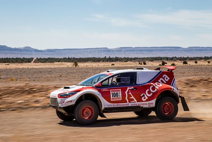 Acciona participa con el único VE en el Rallye Dakar