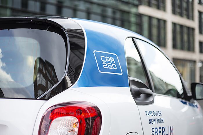 Car2Go growing in car-sharing business