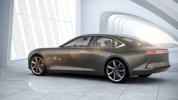 Hybrid Kinetic Electric Sedan from Pininfarina