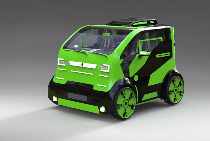 Mirrow Provocator, a new city car concept from Russia