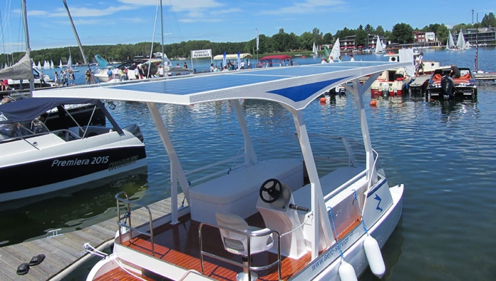 Salmo Solar -powered catamaran from Poland