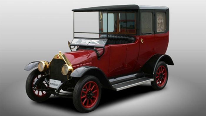 Mitsubishi A de 1917 renace con tracción híbrida