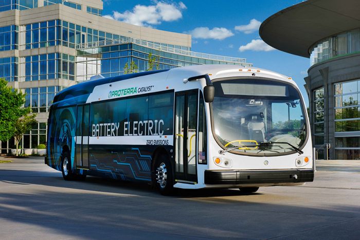 Proterra autobús eléctrico autónomo