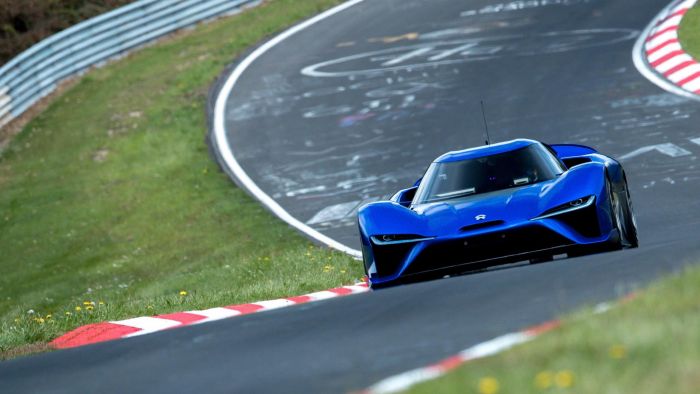 NIO eléctrico, el coche más rápido del Nürburgring