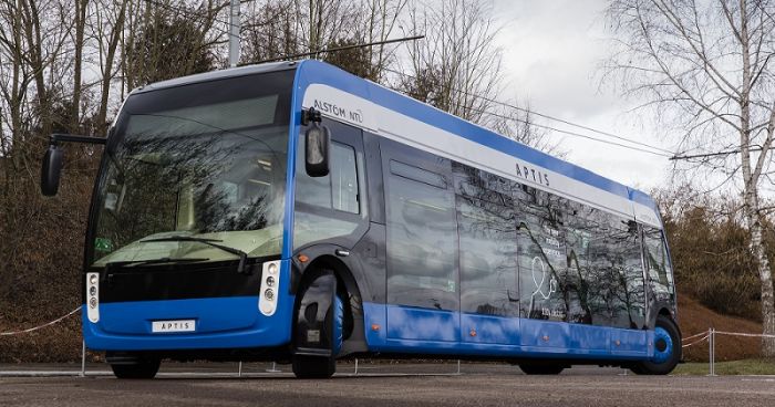 Alstom presents with Aptis a new city transport concept
