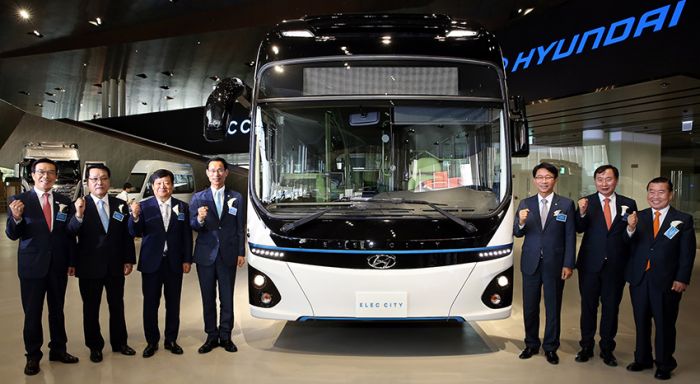 Hyundai presenta autobús eléctrico
