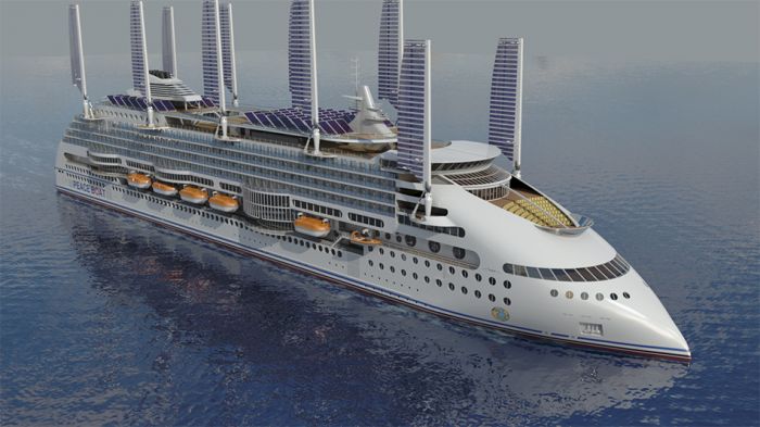 El Ecoship, primer transatlántico ecológico diseñado en España, se construye en Finlandia
