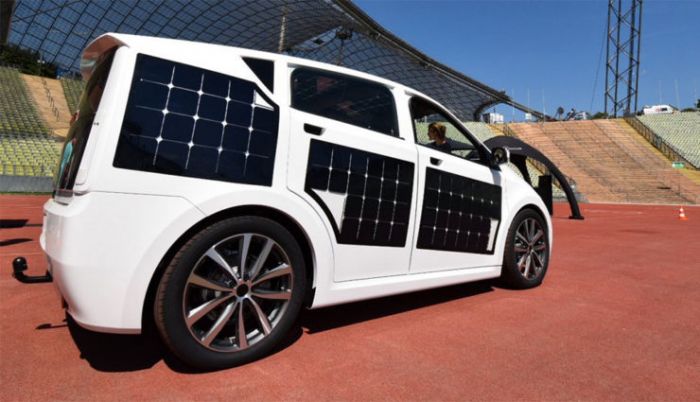 Solar-electric car from Sono Motors