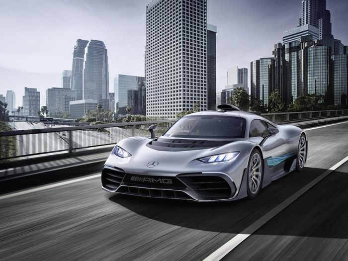 Mercedes-AMG project ONE hybrid car