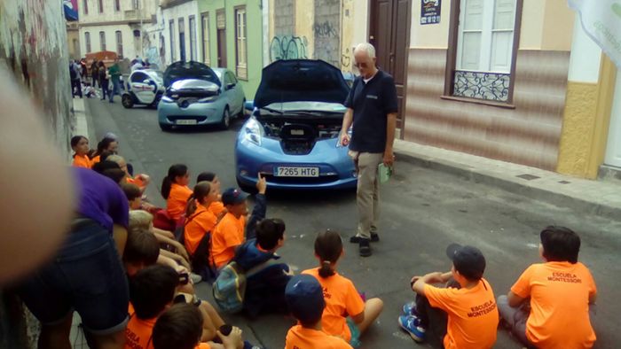 Charla con los niños