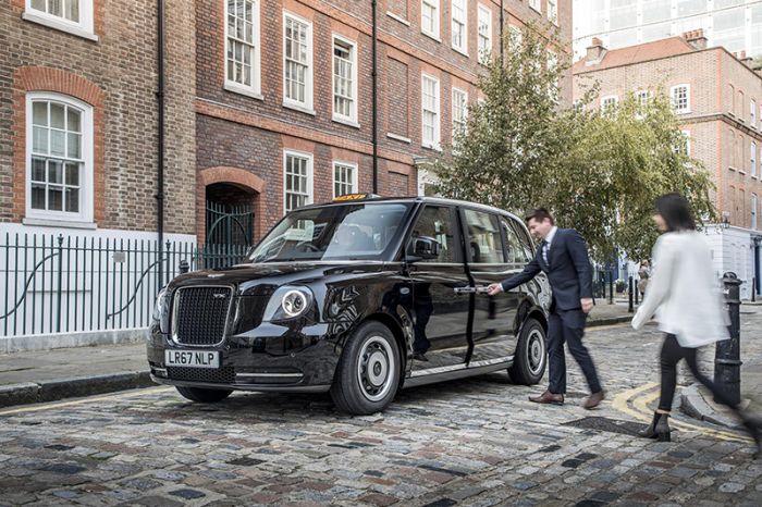 The most advanced electric taxis for London