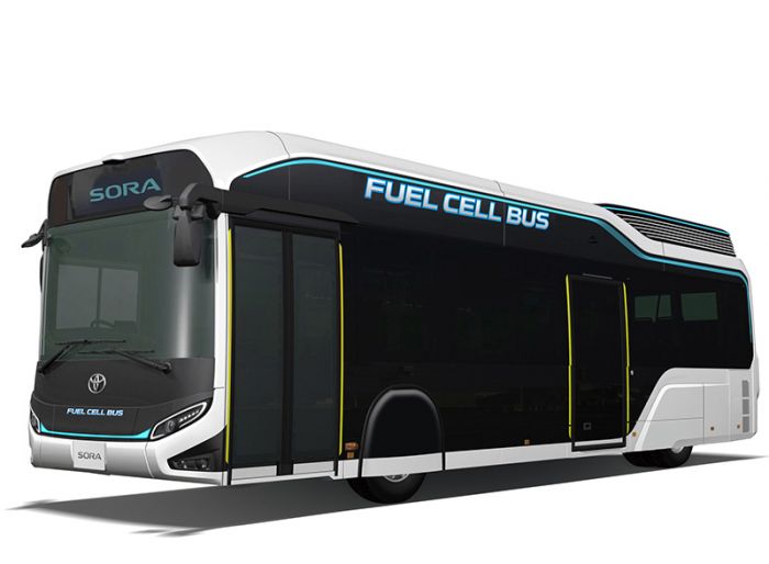 Toyota unveils FuelCell Bus for 2018