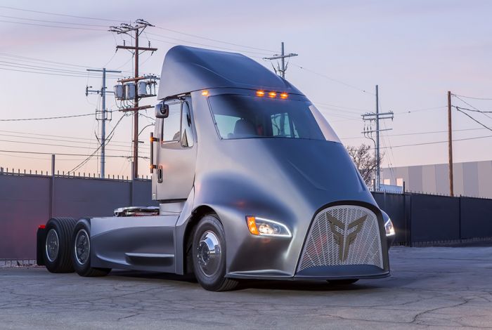 Thor unveiled their fully electric truck