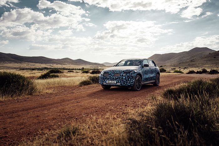 Pruebas del Mercedes-Benz eléctrico en España