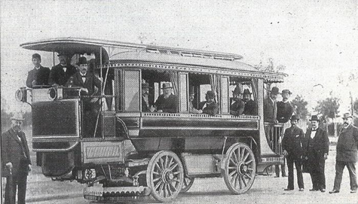 Electric buses: presentations already in 1898/1899