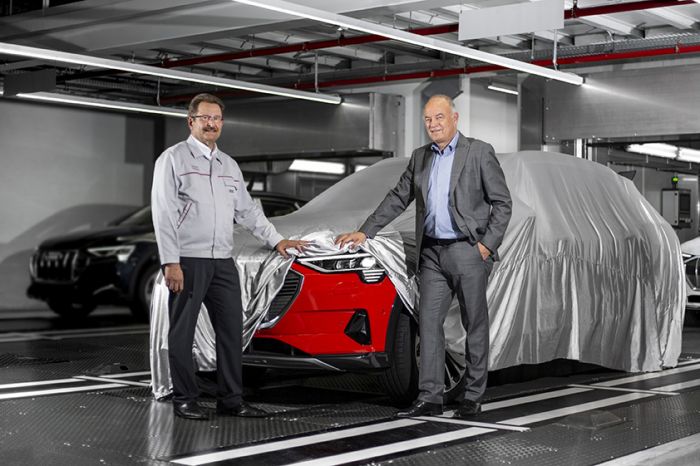 Comienza la producción en serie del Audi e-Tron