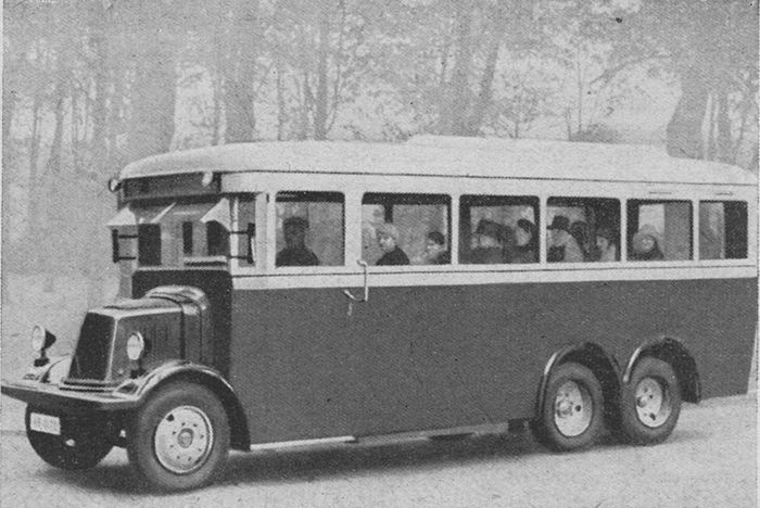 Sabían Uds: Autobuses eléctricos japoneses en 1939