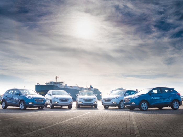 Ya 250 Hyundai con hidrogeno funcionando en Europa