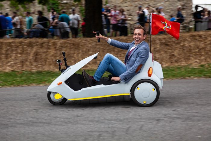 Rally Simply Electric en Beaulieu Inglaterra