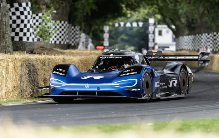 Volkswagen Motorsport participará en la Semana de la Velocidad de Goodwood con el coche de carreras eléctrico ID.R