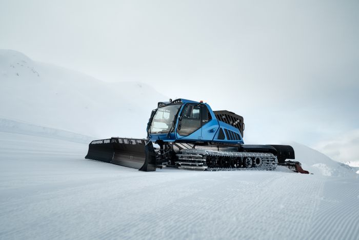 Electric snow groomers from Prinoth