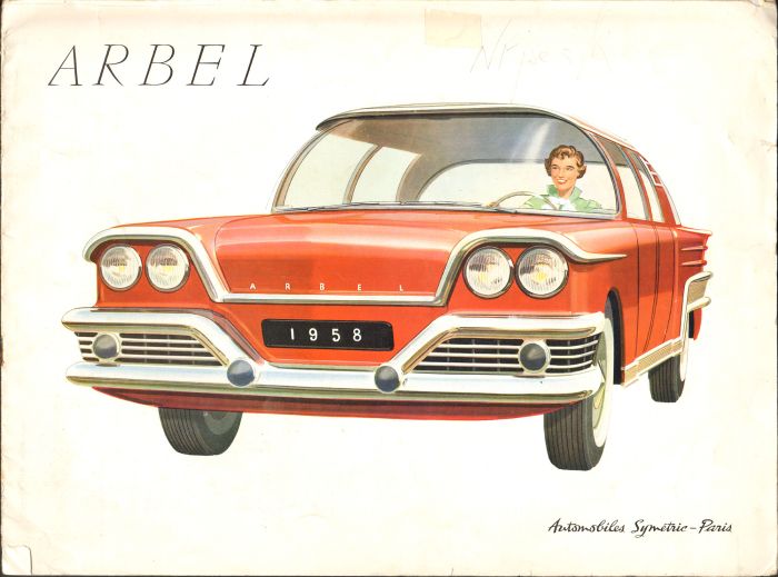 Arbel Symetric, suntuoso catálogo para un automóvil imposible