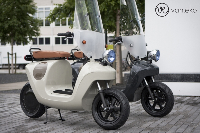 Van.Eko una scooter eléctrica más ecológica