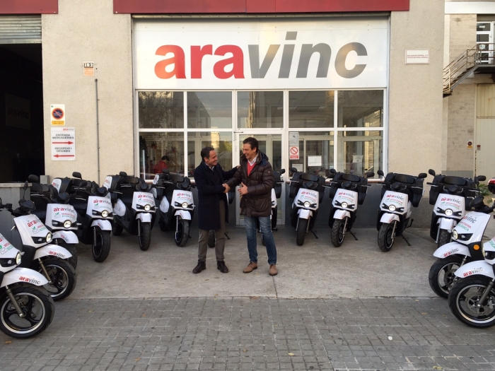 ARA VINC apuesta por 14 scooter eléctrico Scutum