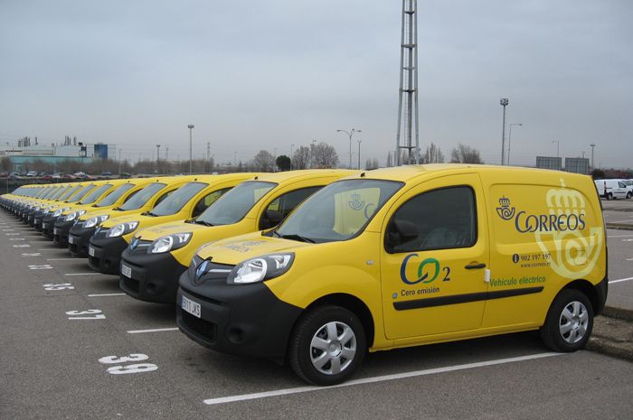 Renault Kangoo eléctrico para Correos
