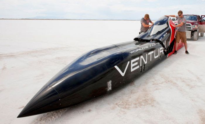 Venturi VBB-3 listo para récord de velocidad