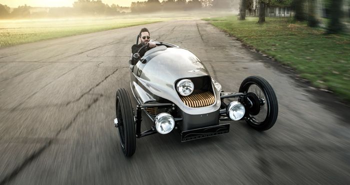 Morgan presents electric Threewheeler