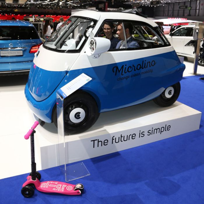 The bubblecar revives with electric Microlino