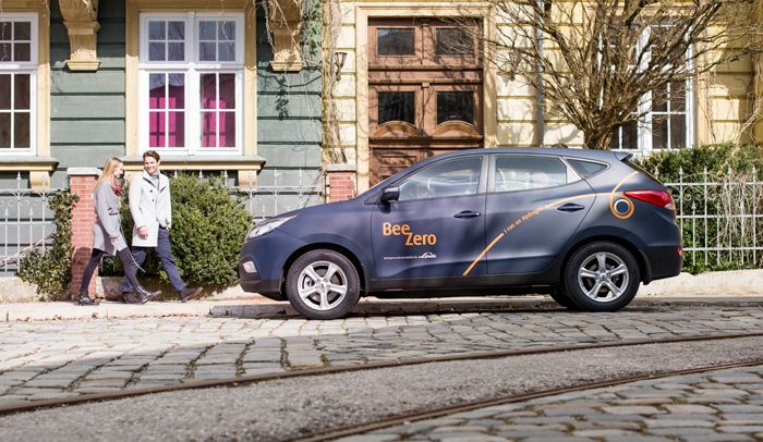 Hyundai ix35 Fuel Cell para carsharing