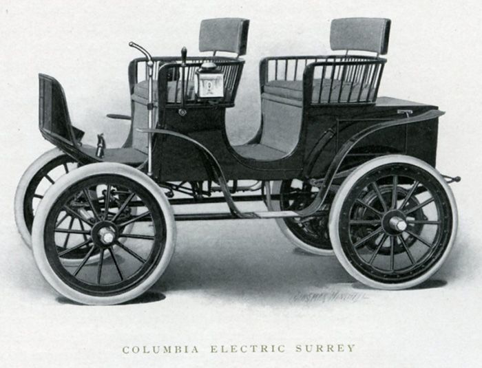 Columbia Electric Carriages from 1905