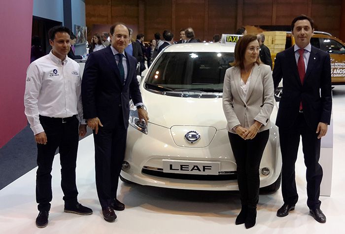 La Cuidad del Taxi (Madrid) con Nissan Leaf