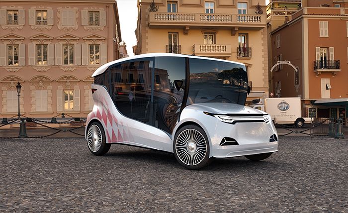 Ukrainian Electric Taxi from Synchronous