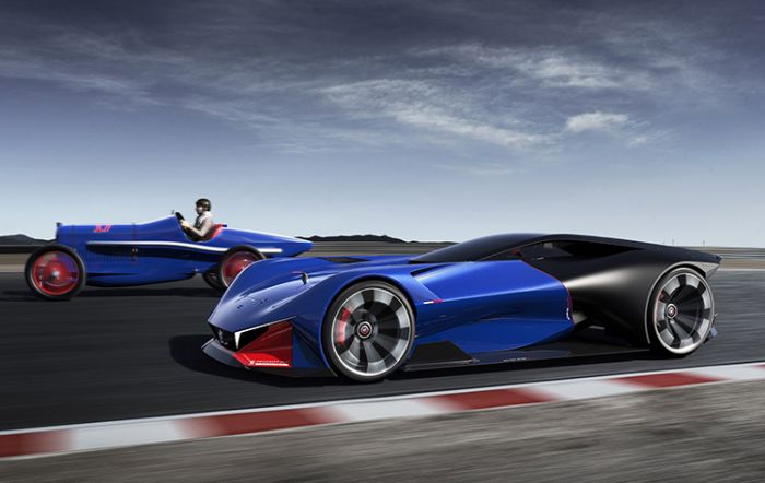 Peugeot L500 R Hybrid, reinterpretación del espiritu Indianapolis