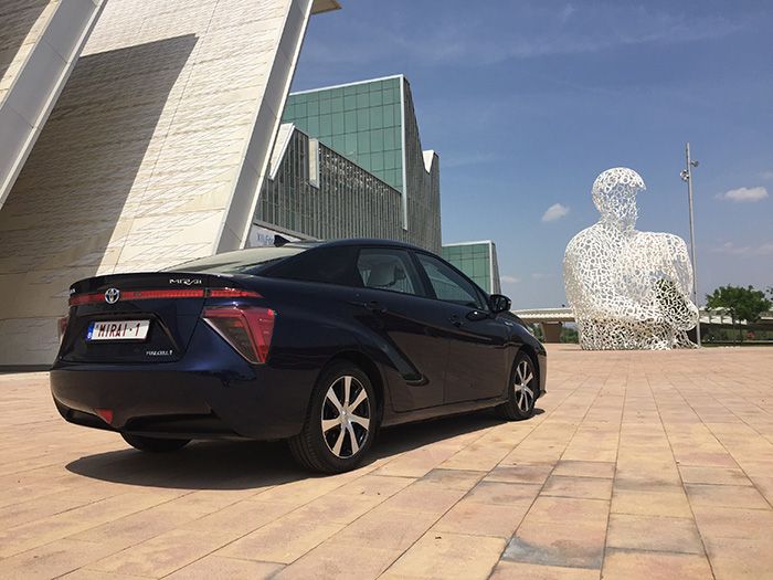 El Toyota Mirai con hídrógeno en España