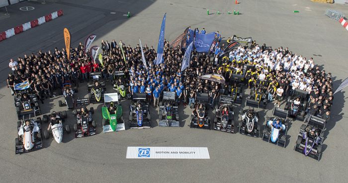 ZF Race Camp Dominated by Electric Race Vehicles