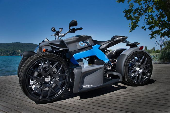 E-Wazuma, a four wheel electric bike