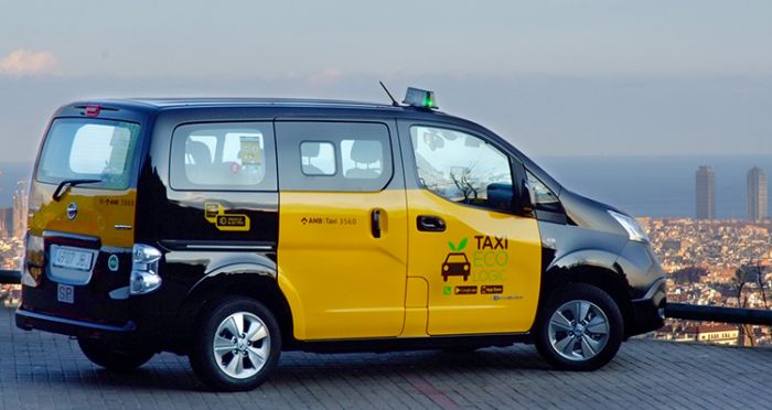Taxi Ecològic in Barcelona