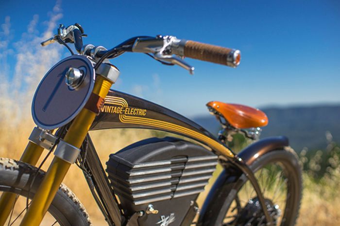 Vintage Electric Bikes presenta su Scrambler